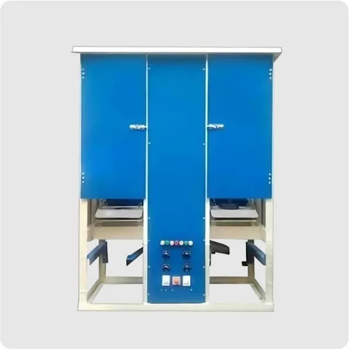 Automatic Double Die Paper Plate Making Machine - Model 4 (Center Motor)